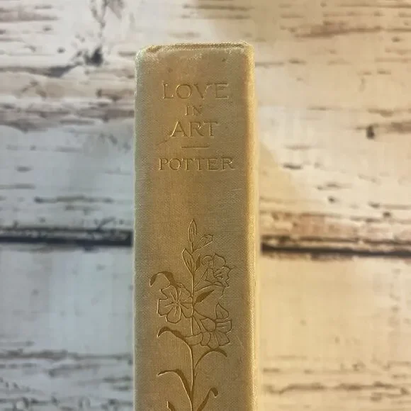 Love In Art Mary Potter 1st Edition Illustrated 1898 HC Victorian‎ Mythology
